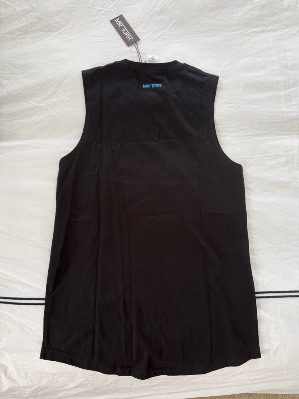 MR TURK Black Rainbow Pride Muscle Tank Top - Small - Picture 3 of 5